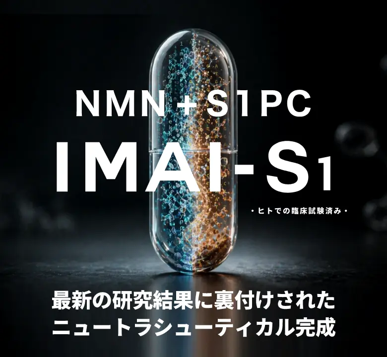 NMN+S1PC IMAI-S1 最新の研究から導かれたニュートラシューティカル完成@sp